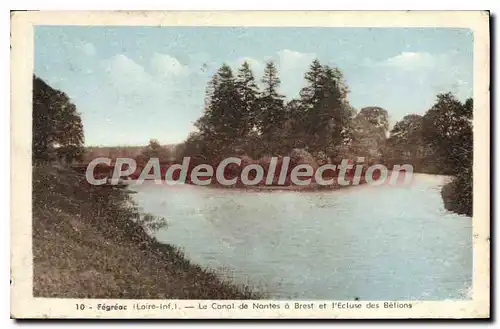 Cartes postales Fegreac Le Canal De Nantes