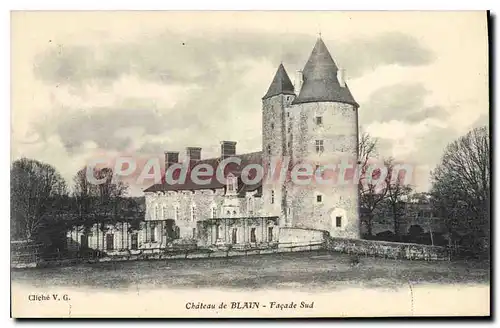 Ansichtskarte AK Chateau De Blain Facade Sud