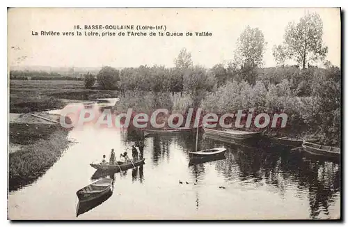 Ansichtskarte AK Basse Goulaine La Riviere Vers La Loire