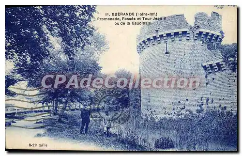 Cartes postales Guerande Promenade Fosses Et Tour Jean V