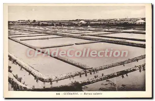 Cartes postales Guerande Marais Salants