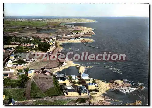 Moderne Karte Batz Sur Mer La Plage Et la Cote