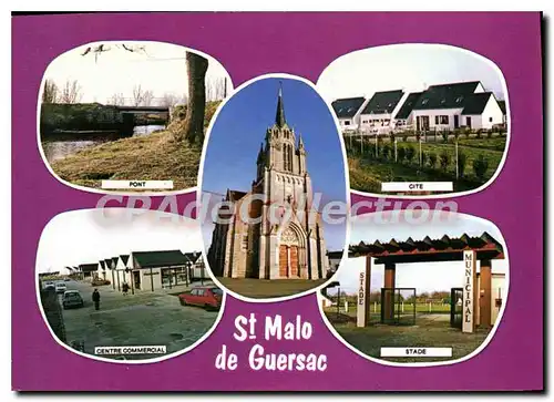 Cartes postales moderne St Malo De Guersac