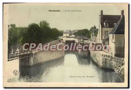 Cartes postales Montargis La Grande Ecluse