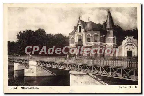 Cartes postales Montargis Le Pont Tivoli