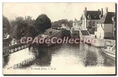 Cartes postales Montargis Le Grande Ecluse