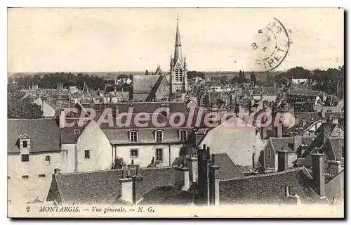 Cartes postales Montargis Vue Genreale