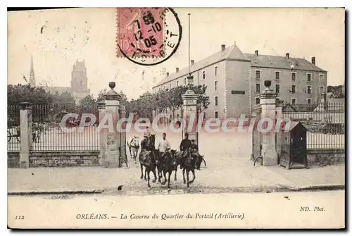 Cartes postales Orleans La Caserne Du Quartier Du Portail