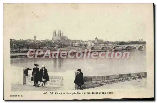 Cartes postales Orleans Vue Generale Prise Du Nouveau Pont