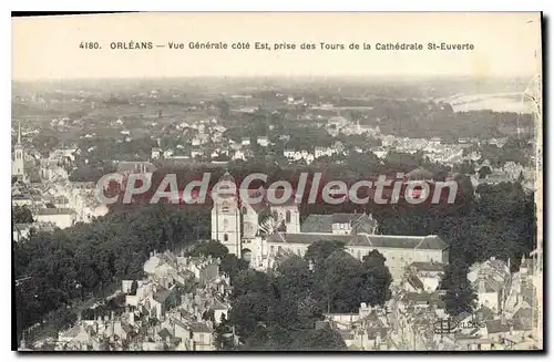 Cartes postales Orleans Vue Generale Cote Est