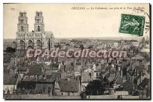 Ansichtskarte AK Orleans La Cathedrale Vue Prise De La Tour Du Musee