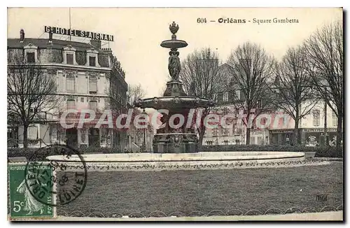Cartes postales Orleans Square Gambetta