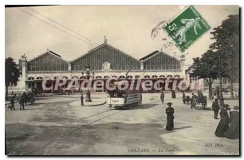 Cartes postales Orleans La Gare