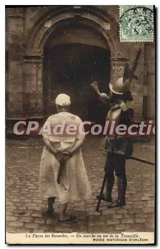 Cartes postales Orleans Musee Historique Pierre des bavardes trompille