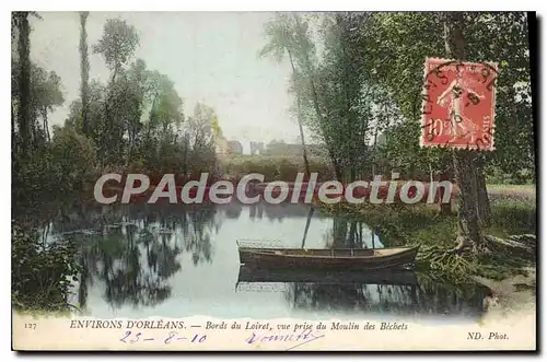 Cartes postales Orleans Bords Du Loiret Vue Prise Du moulin des B�chets