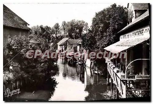 Cartes postales Chateaurenard Les Bords De I'Ouanne Riviere � truites