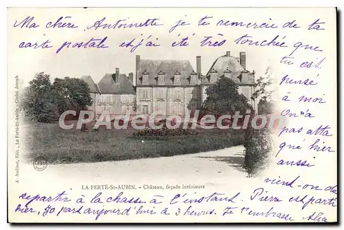 Ansichtskarte AK La Ferte St Aubin Chateau