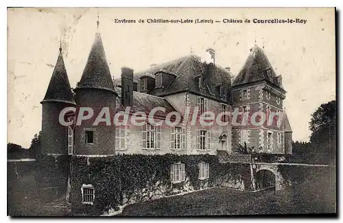Cartes postales Chatillon Sur Loire Chateau De Courcelles Le Roy