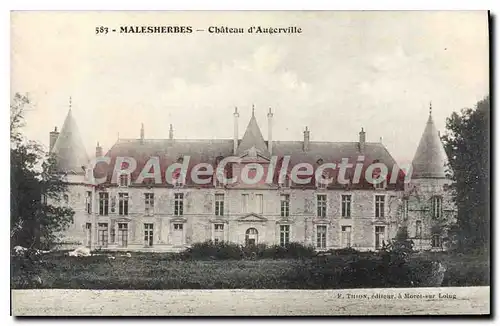 Ansichtskarte AK Malesherbes Chateau D'Augerville