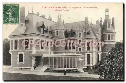Ansichtskarte AK Chateau Des Barres Par Nogent Sur Vernisson