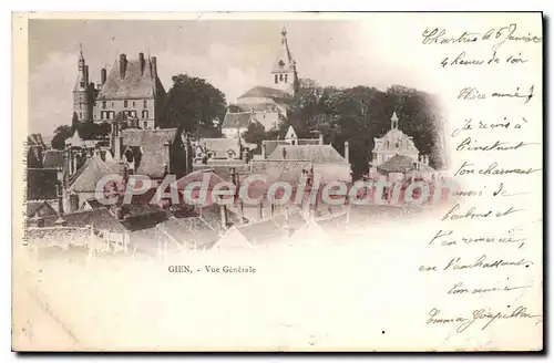 Cartes postales Gien Vue Generale