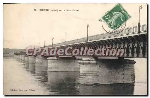 Cartes postales Briare Le Pont Canal