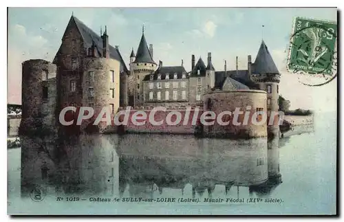 Ansichtskarte AK Chateau De Sully Sur Loire Manoir Feodal