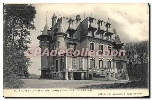 Cartes postales Nogent Sur Vernisson Chateau De Praslin