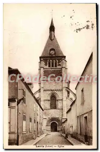 Cartes postales Lorris Eglise