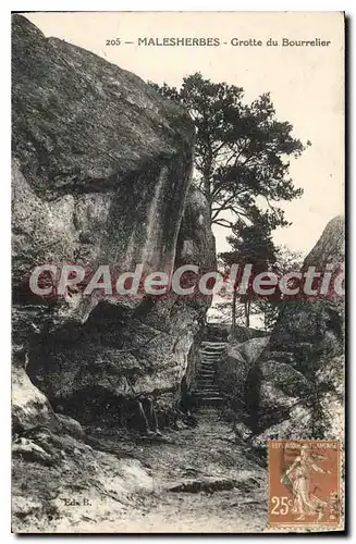 Cartes postales Malesherbes Grotte Du Bourrelier