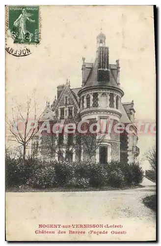 Cartes postales Nogent Sur Vernisson Chateau Des Barres