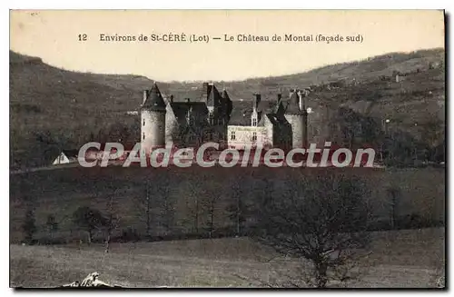 Cartes postales St Cere Le Chateau De Montal