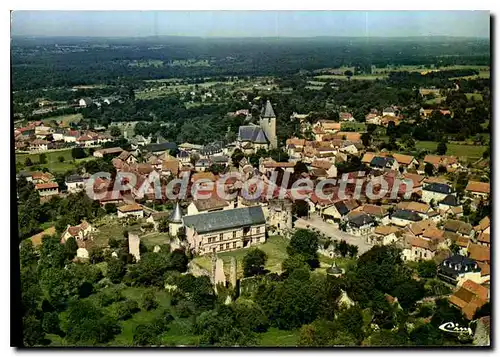 Moderne Karte Assier Vue Generale Aerienne Avec Le Chateau