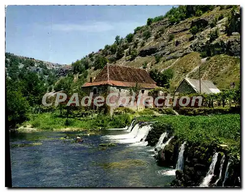 Cartes postales moderne Le Quercy Pittoresque Le Moulin Fortifie De Caugnaguet