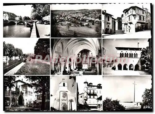 Cartes postales moderne Figeac