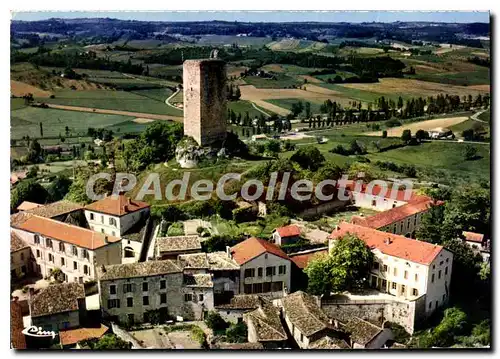 Moderne Karte Montcuq Ancienne Ville Fortifiee