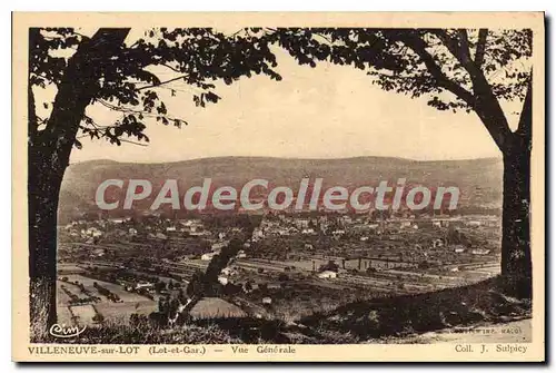 Cartes postales Villeneuve Sur Lot Vue Generale