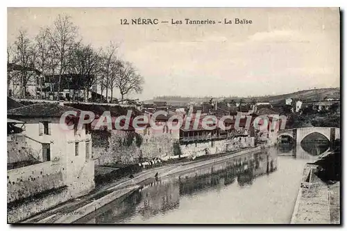 Cartes postales Nerac Les Tanneries La Ba�se