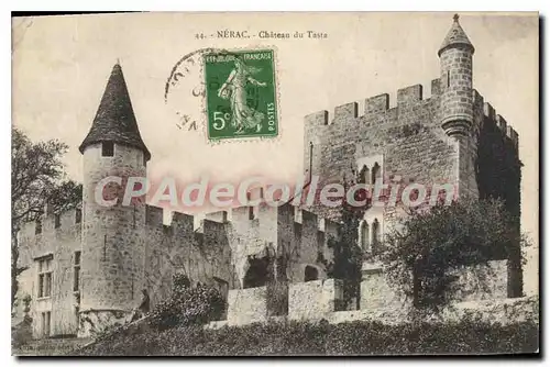 Ansichtskarte AK Nerac Chateau Du Tasta