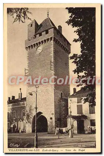 Cartes postales Villeneuve Sur Lot Tour De Pujol