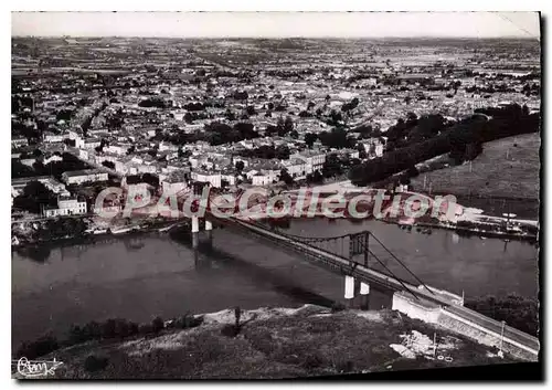 Moderne Karte Marmande Vue Aerienne Panoramique