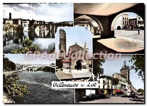 Cartes postales moderne Villeneuve Sur Lot Bords Du Lot Les Cornieres