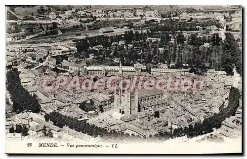 Cartes postales Mende Vue Panoramique