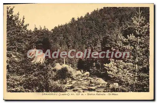 Cartes postales Grandrieu Station Estivale St Meen