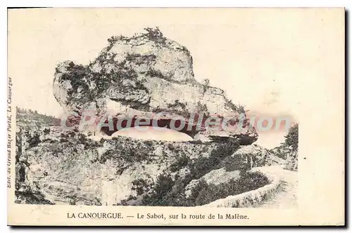 Cartes postales La Canourgue Le Sabot Sur La Route De La Malene