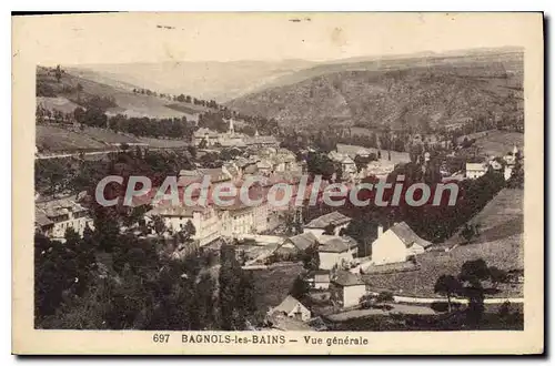 Cartes postales Bagnols Les Bains Vue Generale