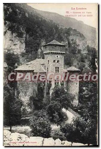 Cartes postales Gorges Du Tarn Chateau De La Caze