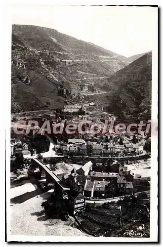 Ansichtskarte AK Gorges Du Tarn Vue Panoramique Ste Enimie