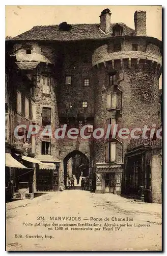 Cartes postales Marvejols Porte De Chanelles