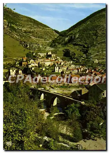 Cartes postales moderne Saint Enimie Vue Generale